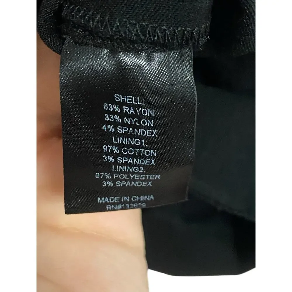 NBD Sonny Romper Strapless Twill Sexy Witchy Grunge Goth Black Sz XXS - Picture 7 of 8